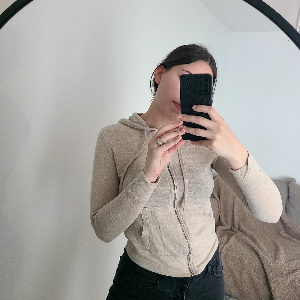 AEROPOSTALE long sleeve zip up sweater